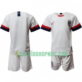 Stati Uniti Bambino Maglia Prima 2019 Manica Corta (+ Pantaloncini)